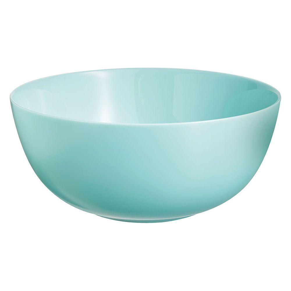 Luminarc Diwali Saladeira 9X21X21Cm 2L Vidro Temperado Verde - 1