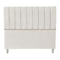 Cabeceira Casal 1,60m Londres Linho Bege Dal Poz Estofados - 2