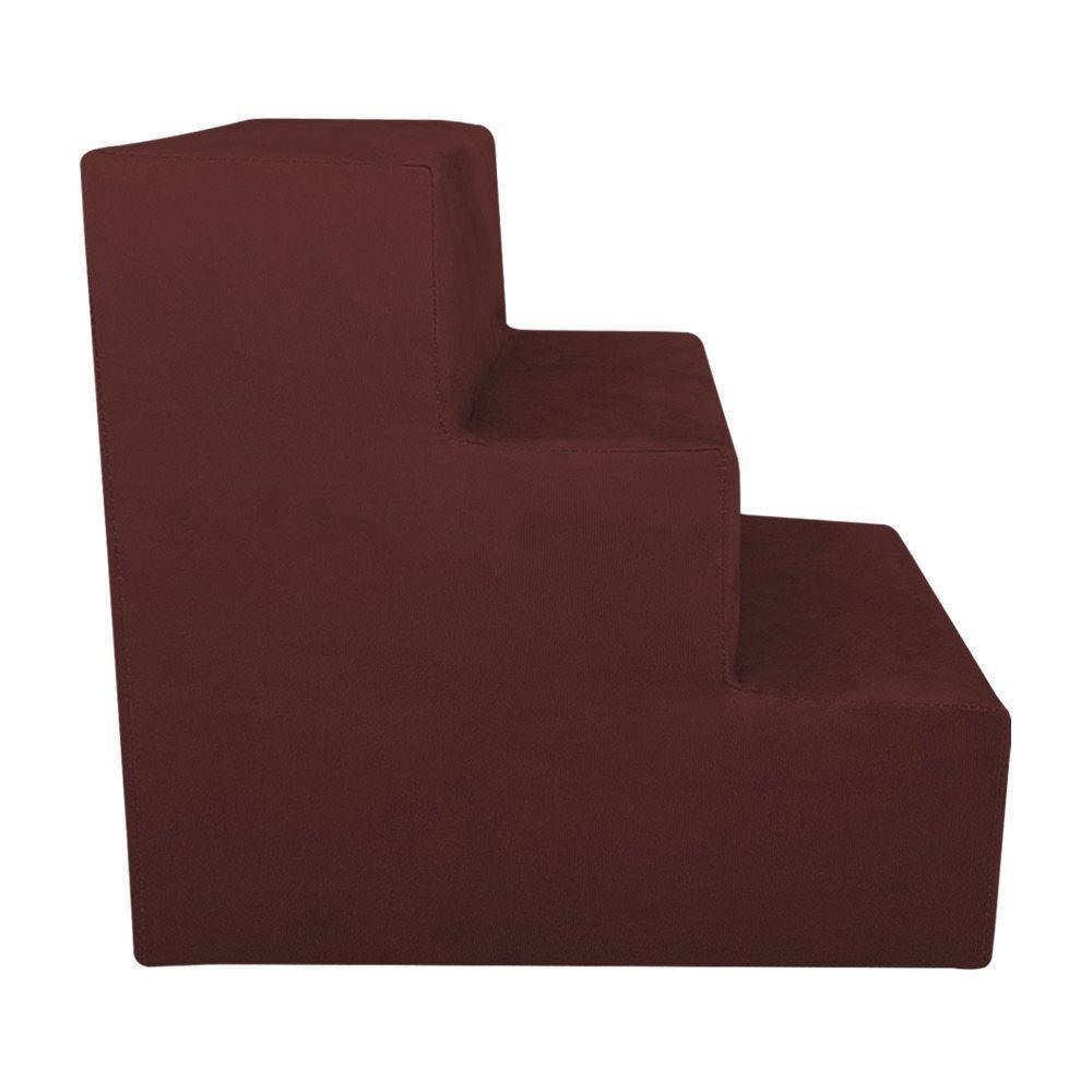 Escada Pet Para Cães E Gatos Suede Marsala Dal Poz Estofados - 3