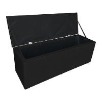 Kit Cabeceira E Calçadeira Baú Solteiro 0,90m Londres Suede Preto Dal Poz Estofados - 6