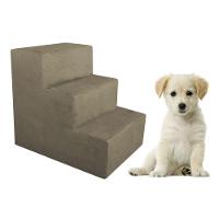 Escada Pet Para Cães E Gatos Veludo Capuccino Dal Poz Estofados - 1