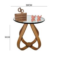 Mesa Canto Cebola Com Espelho 50cm Preto 50cm - 2