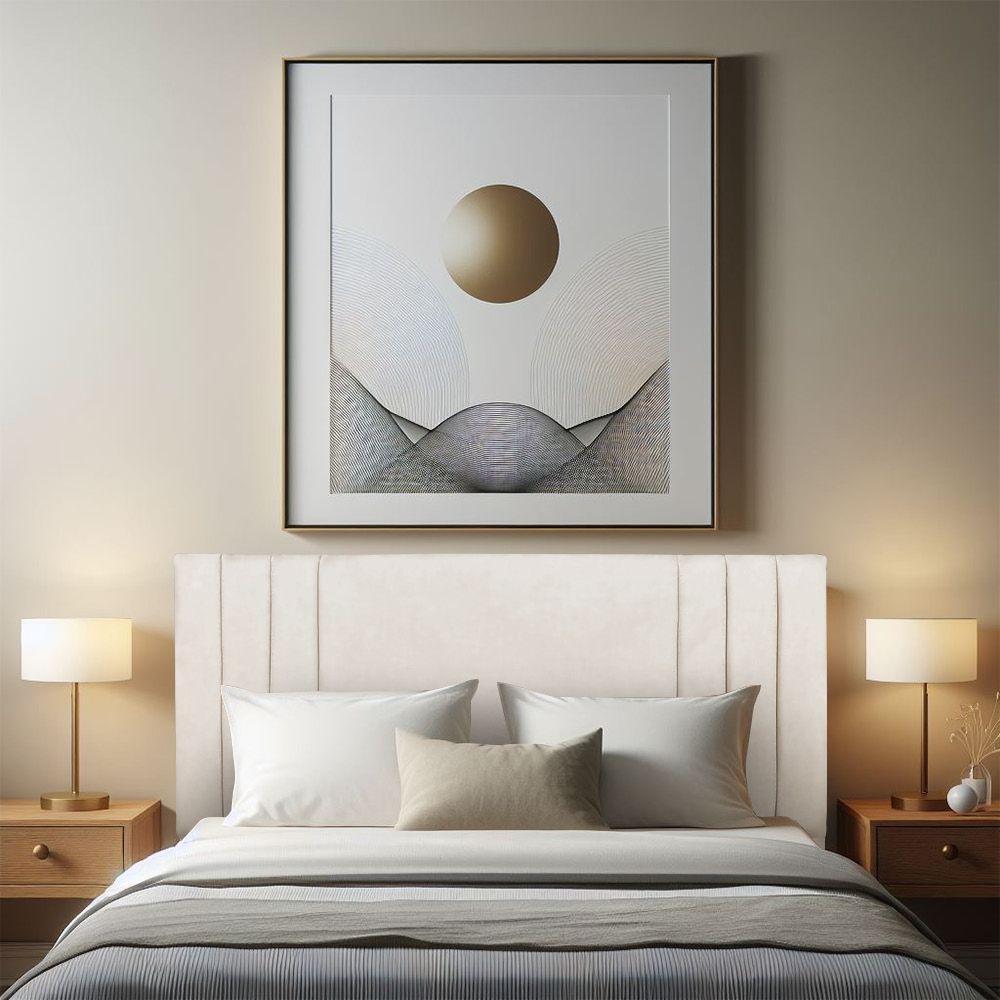 Cabeceira Casal 1,60m Viena Suede Bege Dal Poz Estofados - 4