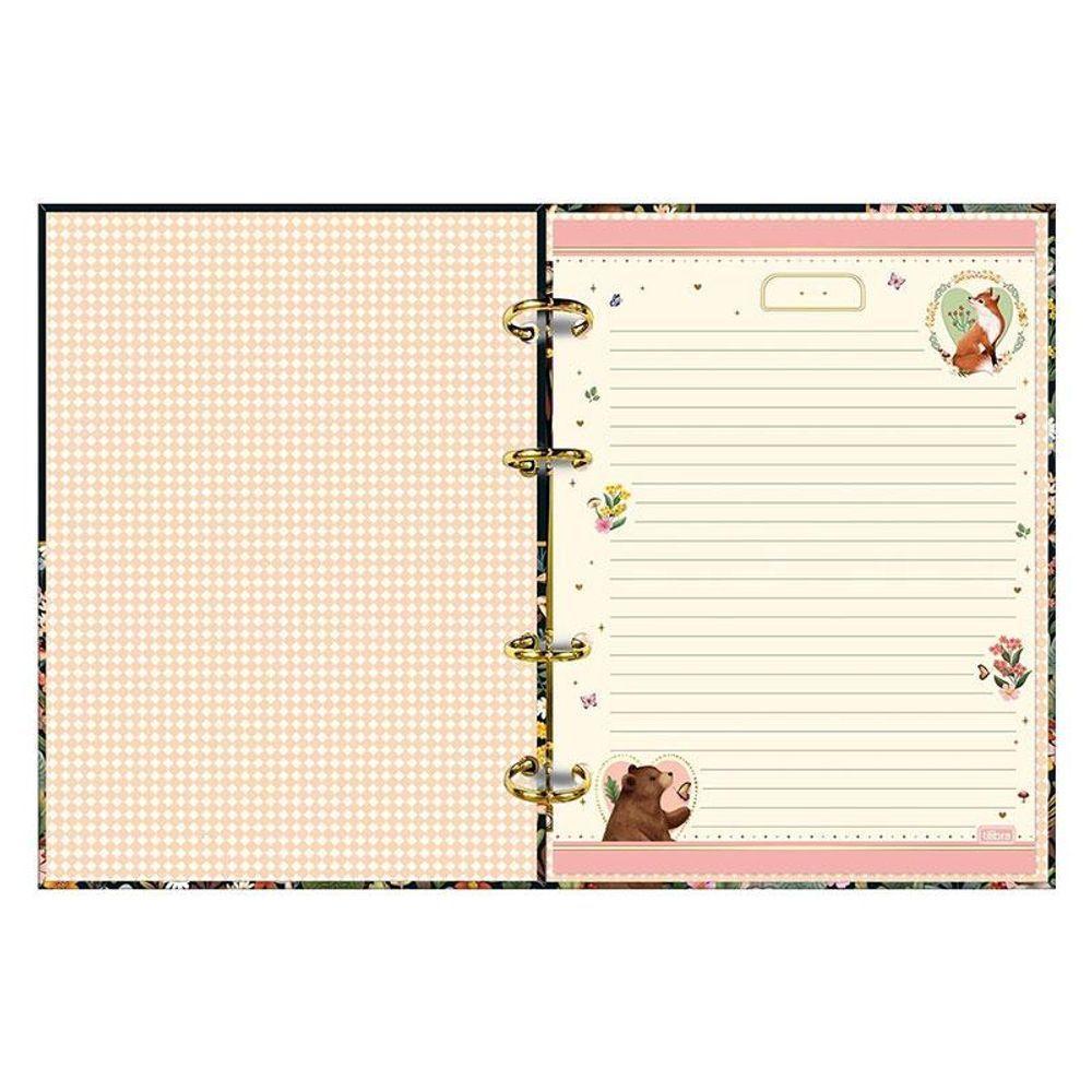 Fichário Caderno Argolado Loveland Floresta 80 Folhas - Tilibra - 4