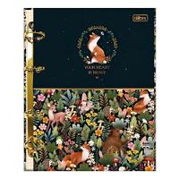 Fichário Caderno Argolado Loveland Floresta 80 Folhas - Tilibra - 1