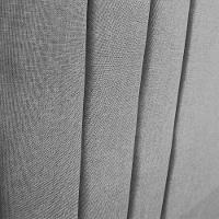 Cabeceira Casal 1,60m Viena Linho Cinza Dal Poz Estofados