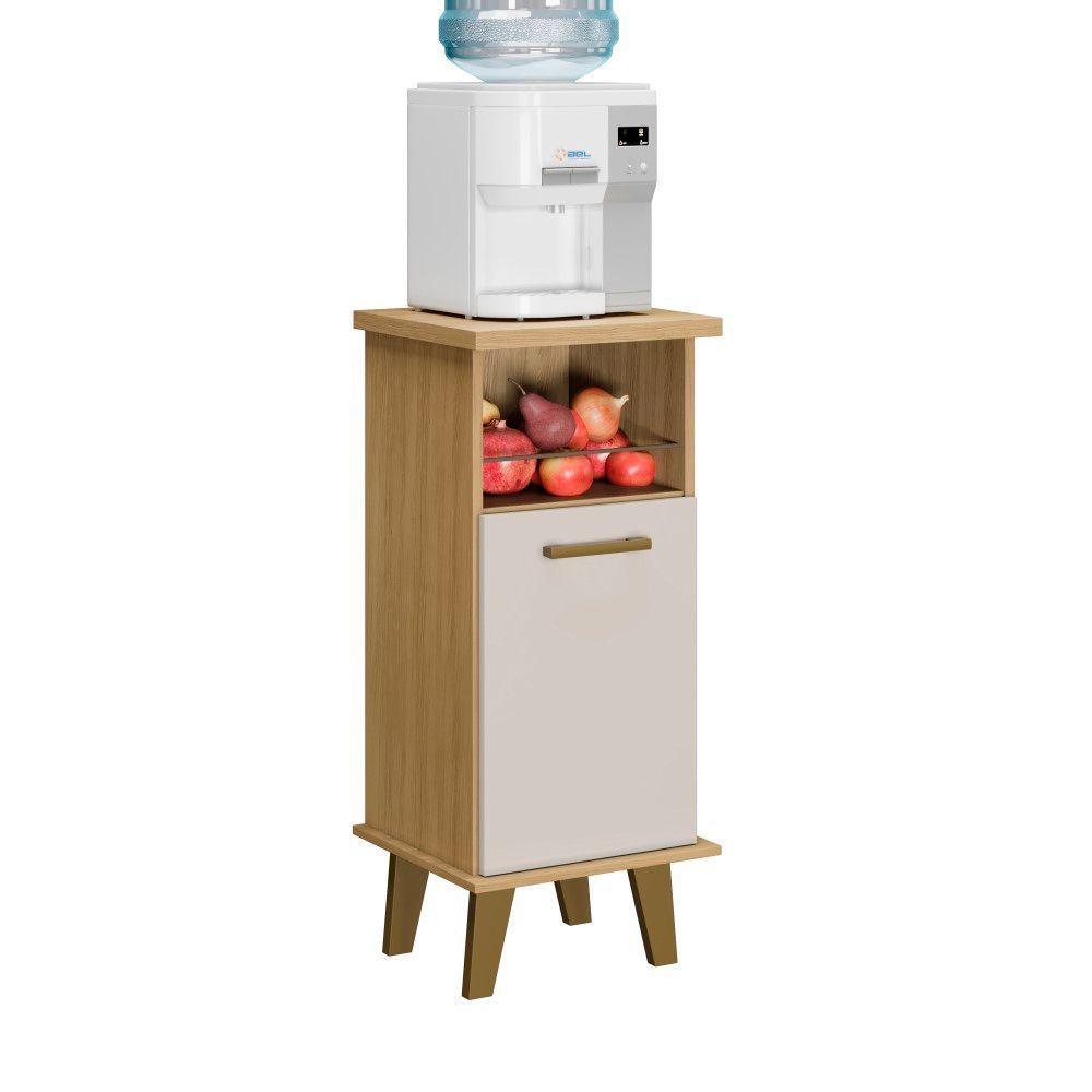 Armário Balcão Arte Flex Com Fruteira Arte Móveis Cinamomo/off - 1