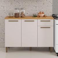 Balcão Imperial 3 Portas Arte Móveis Cinamomo/off - 8