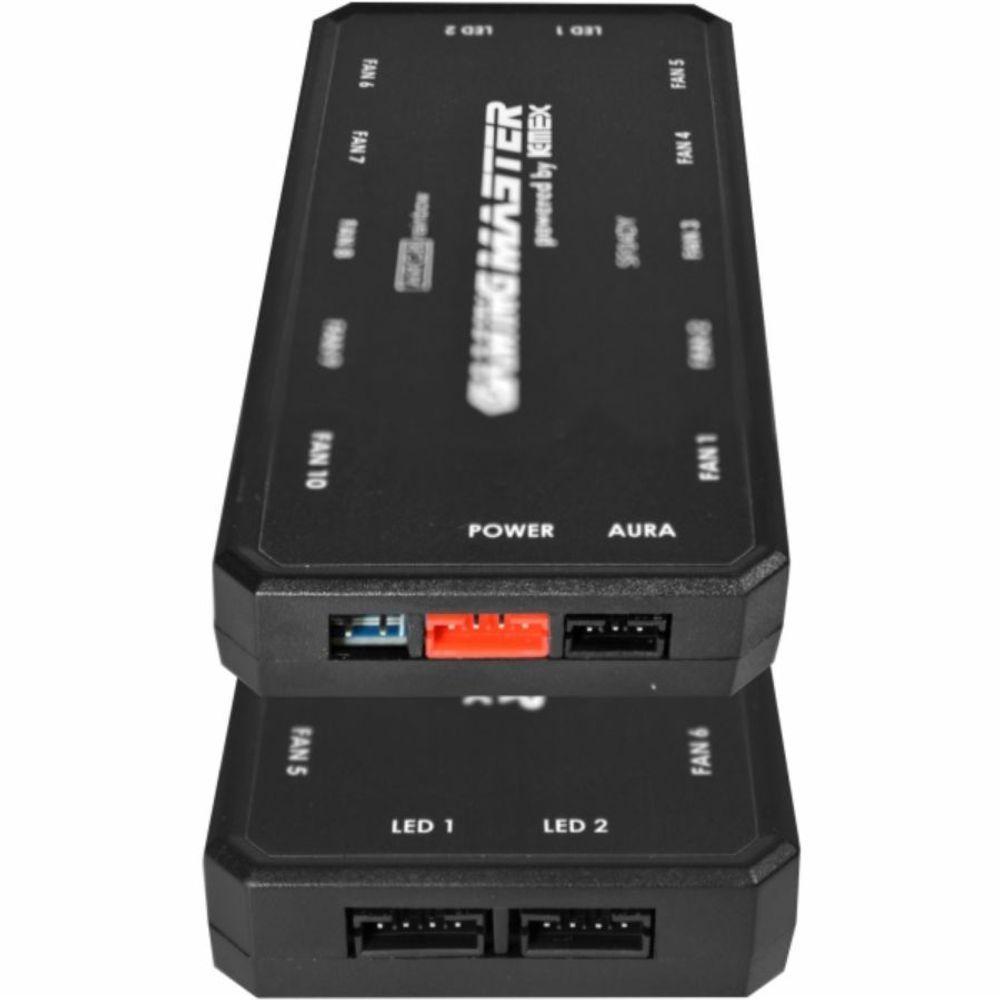 Kit 3 Fan Cooler 12" Kmex Argb Aala - 8