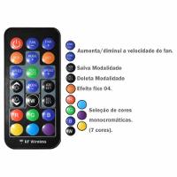 Kit 3 Fan Cooler 12" Kmex Argb Aala - 5