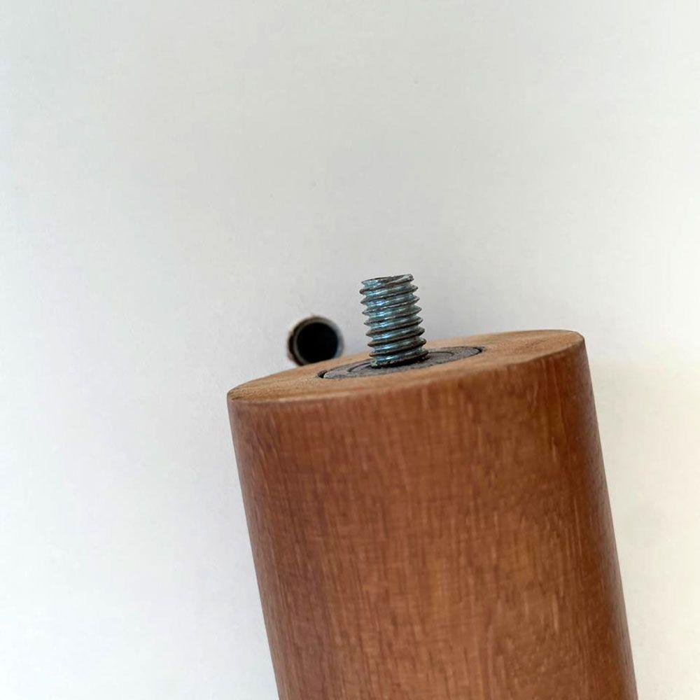 Kit 2 Mesas Laterais De Canto Monopé Com Tampo Orgânico Cor Branco - 5