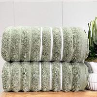 Toalha De Rosto Wave 50x70 Verde Oliva - 1