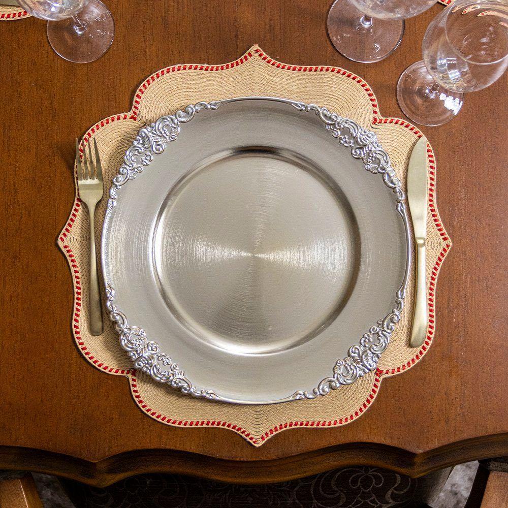 Sousplat Copa E Cia Galles Elegance Barroco Champagne - 3