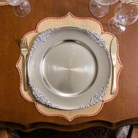 Sousplat Copa E Cia Galles Elegance Barroco Champagne - 3