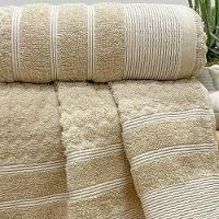 Toalha Banhão Treviso Fio Penteado 80x150 Bege - 2