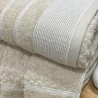 Toalha Banhão Treviso Fio Penteado 80x150 Bege - 3