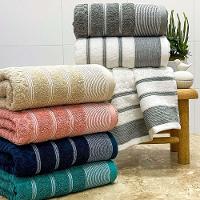 Toalha Banhão Treviso Fio Penteado 80x150 Rosa - 4