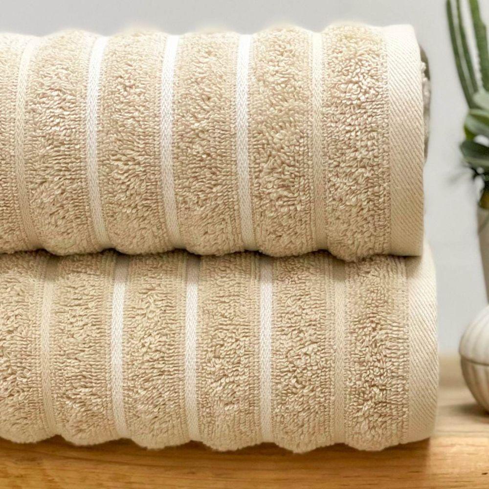 Toalha De Banho Wave 70x140 Bege - 3