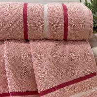 Toalha Banhão Verona Fio Penteado 75x150 Rosa - 2