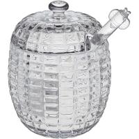 Meleira 11X8X8Cm 170Ml Vidro Transp Com Colher - 1