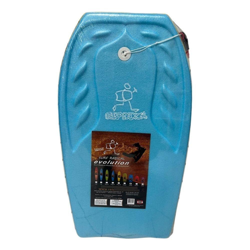Prancha De Surf Bodyboard Surf Radical Grande Bb04 100x53 Cm Cor Azul - 1