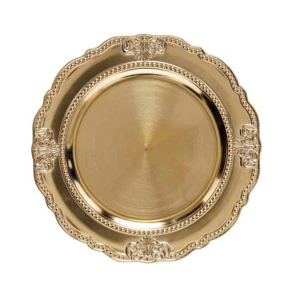 Sousplat Copa E Cia Galles Elegance Provence Gold - 1