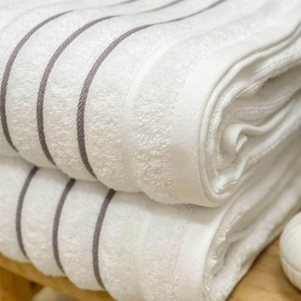 Toalha De Banho Wave 70x140 Branco - 2