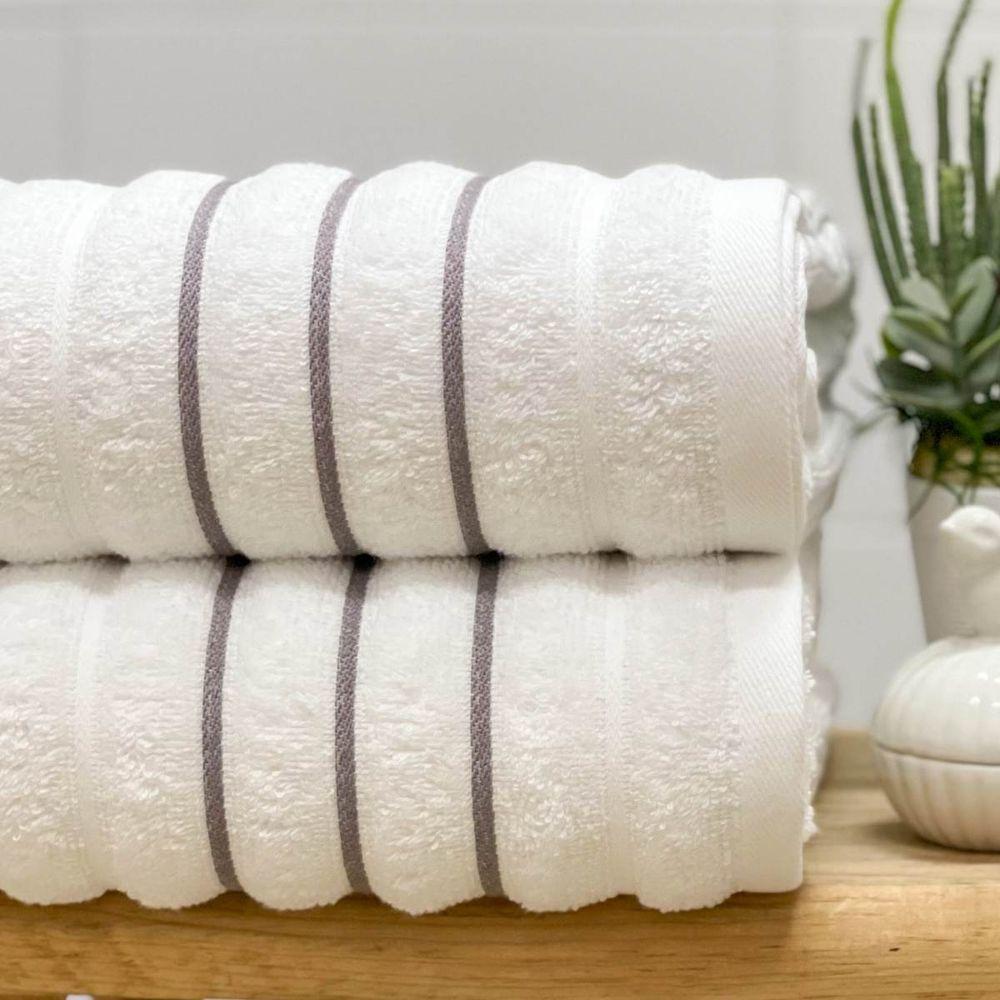 Toalha De Banho Wave 70x140 Branco - 3