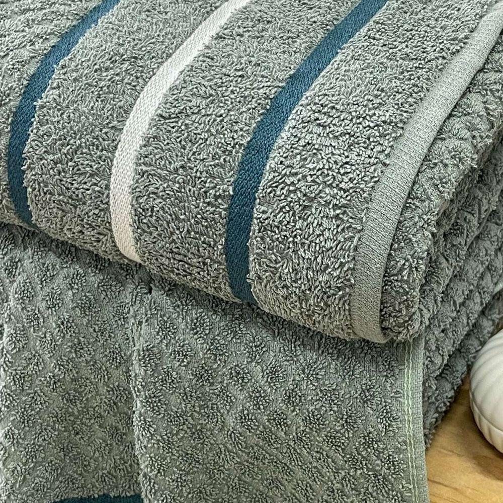 Toalha Banhão Verona Fio Penteado 75x150 Verde - 3