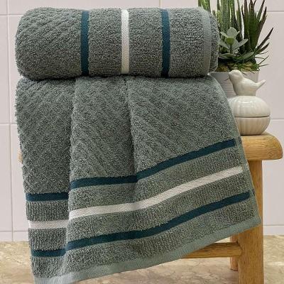 Toalha Banhão Verona Fio Penteado 75x150 Verde