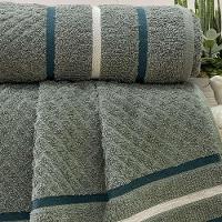 Toalha Banhão Verona Fio Penteado 75x150 Verde - 2
