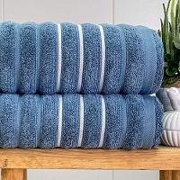 Toalha De Banho Wave 70x140 Azul Indigo - 2