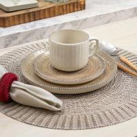 Xícara Com Pires Copa E Cia Ravonna Em Cerâmica Arena Clara - 2