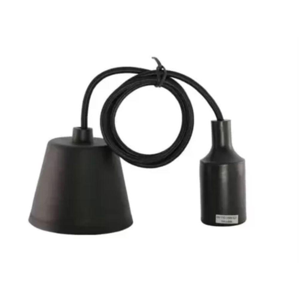Pendente Silicone Pvc Preto - 1