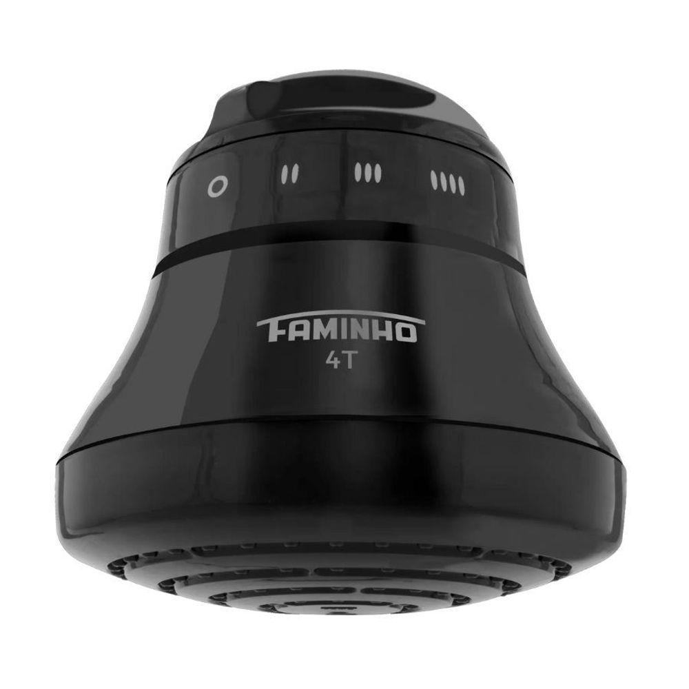 Chuveiro Ducha Faminho Black Fame 4t 220v~6800w - 1