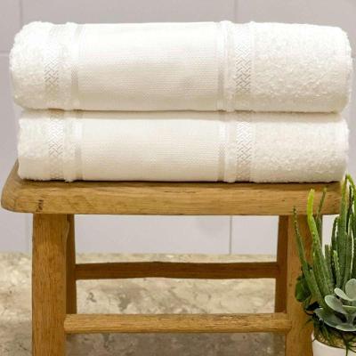 Toalha Visita Para Bordar Teka Criativa 30x50cm Branca