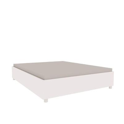 Cama Casal Mônaco Tcil Móveis Cor:branco