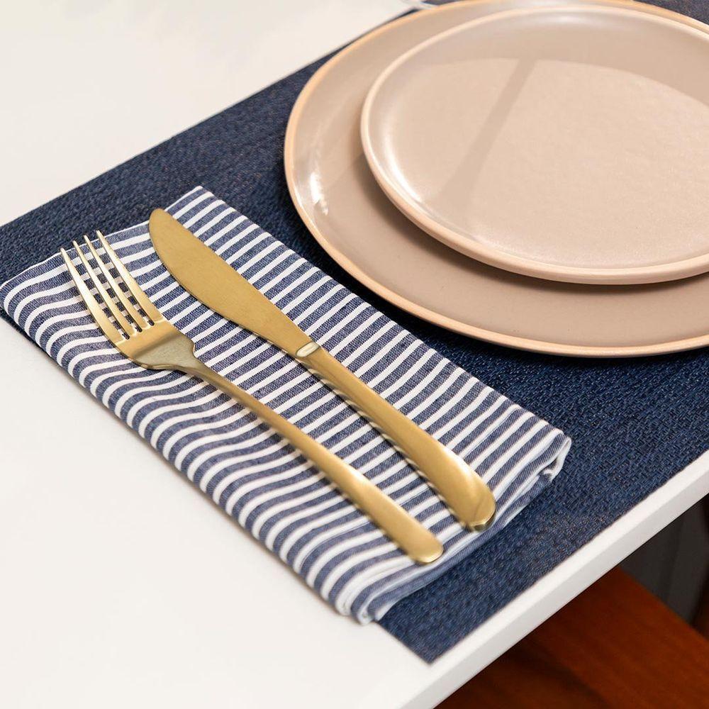 Jogo Americano Copa E Cia 6 Peças Trama Cielo - 3