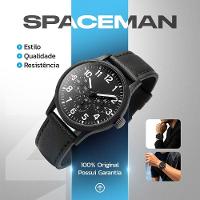 Relogio Premium Preto Aco Inoxidavel Masculino Original Grande Casual Robusto Presente Social - 3