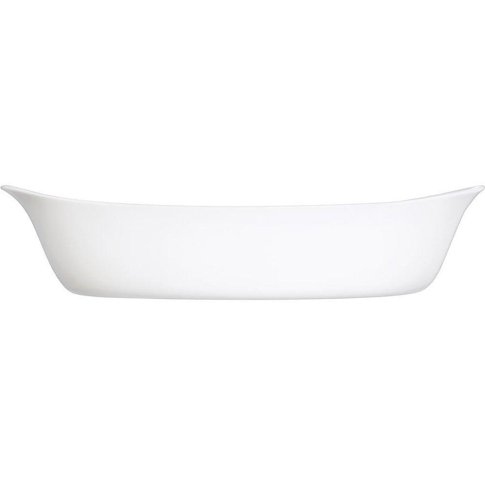 Luminarc Smart Cuisine Assadeira 7X29X17Cm 1,3L Vidro Temperado Branco - 3