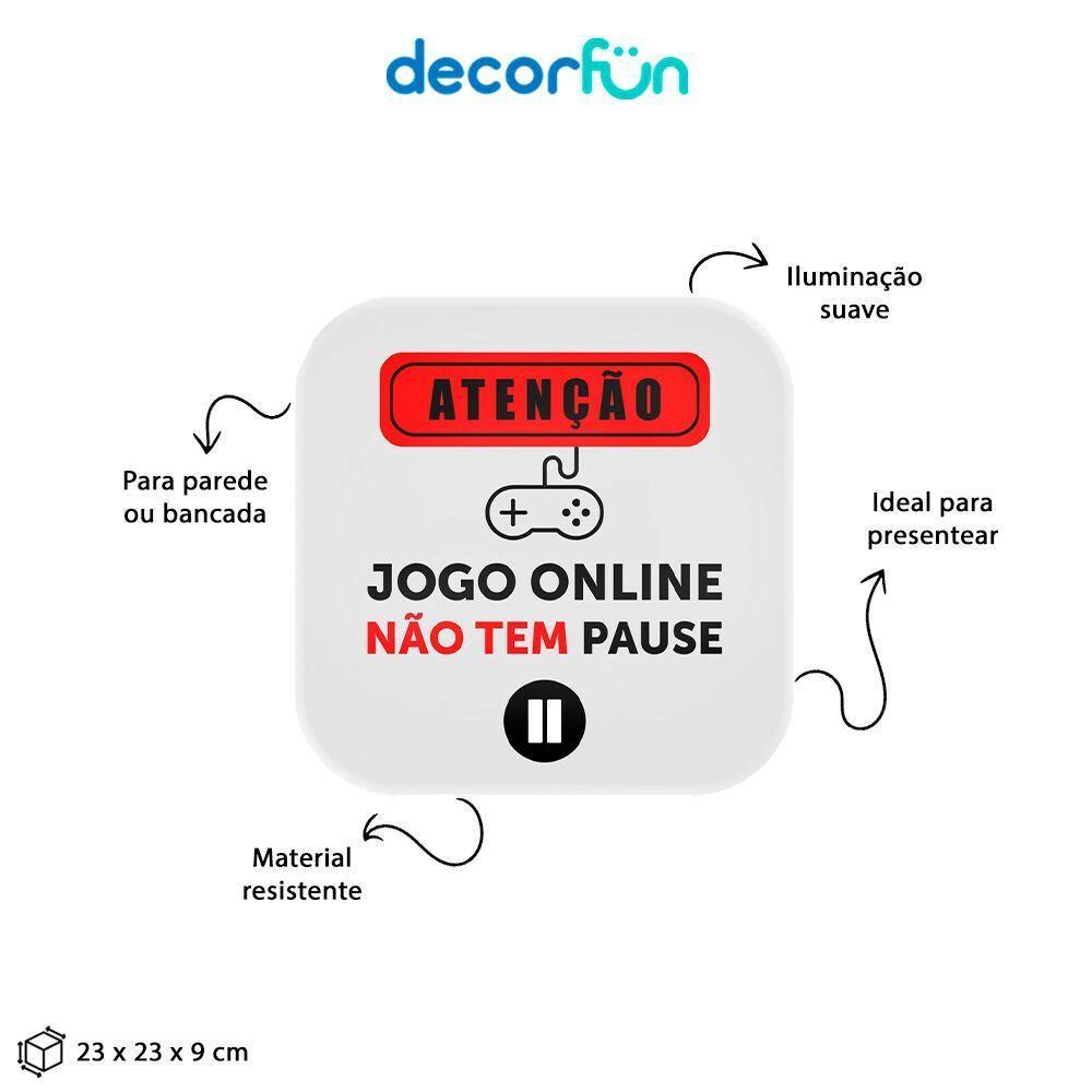 Luminária Interativa Luz Do Jogo – Eleve Suas Partidas A Um Novo Nível De Diversão! - 6