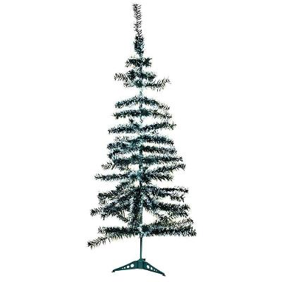 Árvore De Natal Nevada 1,20m - Elegância E Sofisticação Para Decoração Festiva