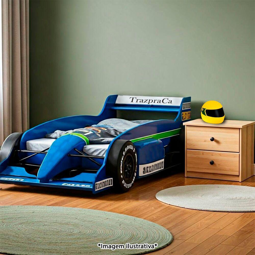 Luminária De Mesa 3d Capacete Amarelo Ayrton Senna Bivolt Decorativa - 6