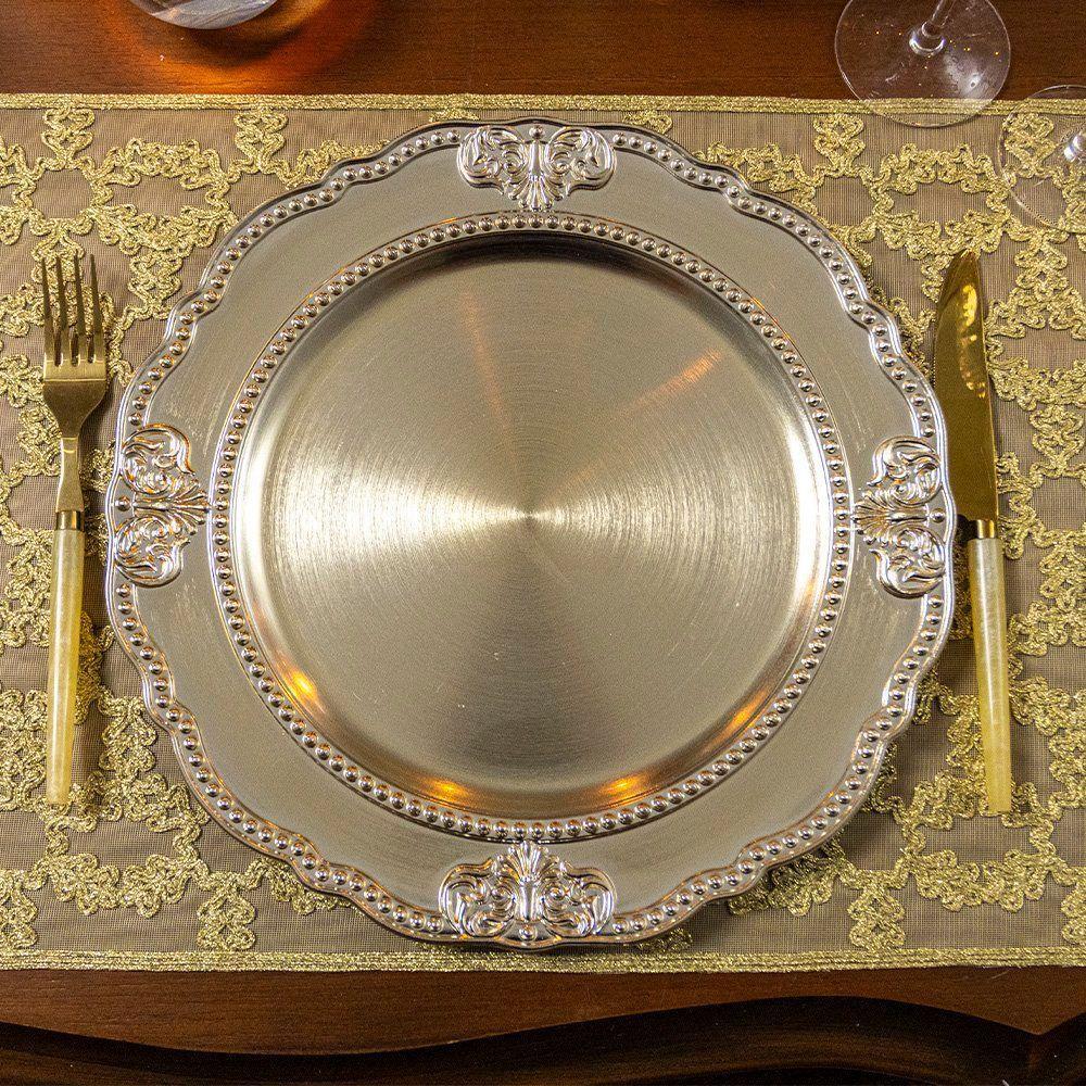 Sousplat Copa E Cia Galles Elegance Provence Champagne - 2