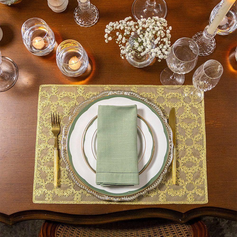 Sousplat Copa E Cia Galles Elegance Provence Champagne - 3