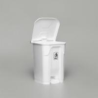 Lixeira Plástica 100 Litros Com Sistema De Pedal - Branca E Resistente - 5