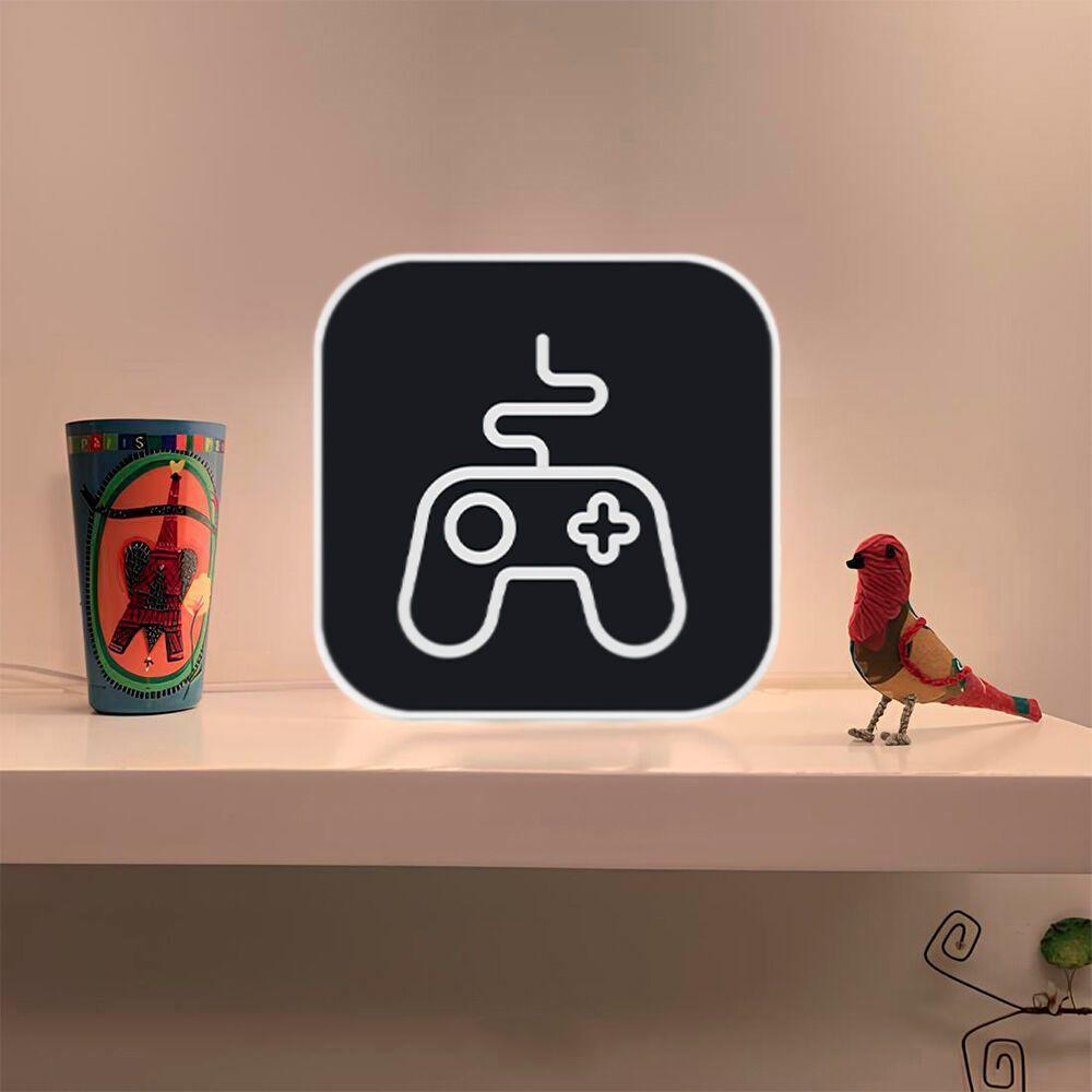 Luminária Gamer Premium Com Controle Remoto - Ilumine Seu Jogo Com Estilo! - 5