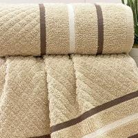 Toalha Banhão Verona Fio Penteado 75x150 Bege - 2