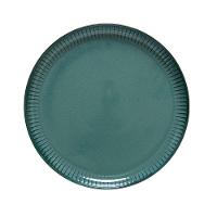 Prato Raso Copa E Cia Ravonna Em Cerâmica Chloros Verde - 1