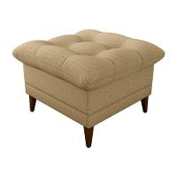 Poltrona De Amamentação Com Puff Montreal Suede Areia Matrix Linho Areia - 5